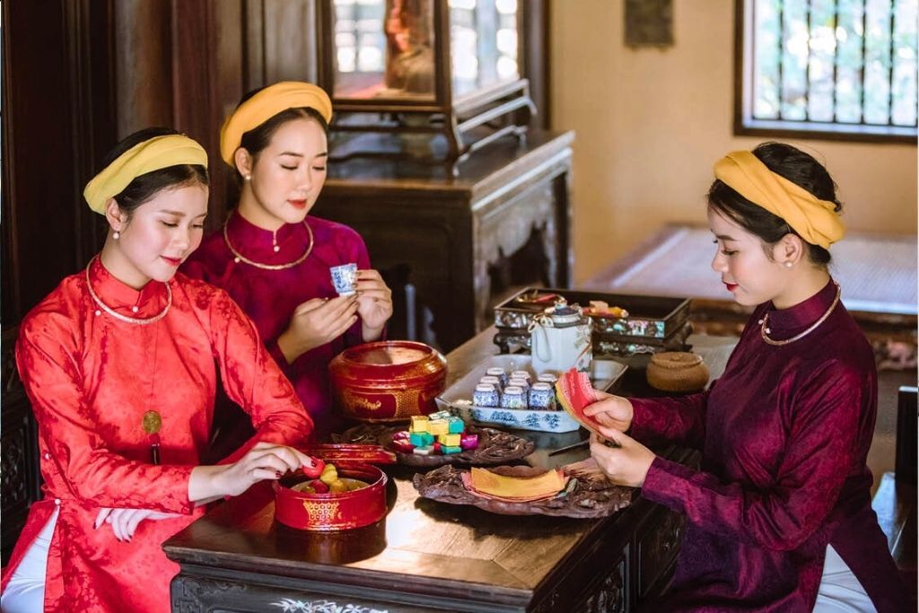 Embrace the vibrant energy of Hue’s tailoring heritage